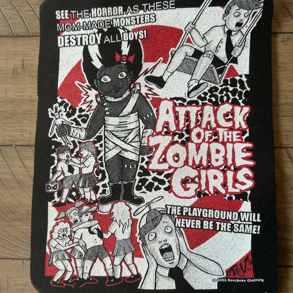 Handmade Patch made from a T Shirt - Picture 2 of 6